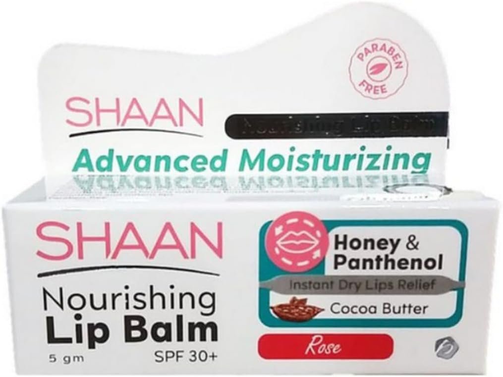 Shaan lip balm rose 5 gm Shaan lip balm rose 5 gm - Image 1