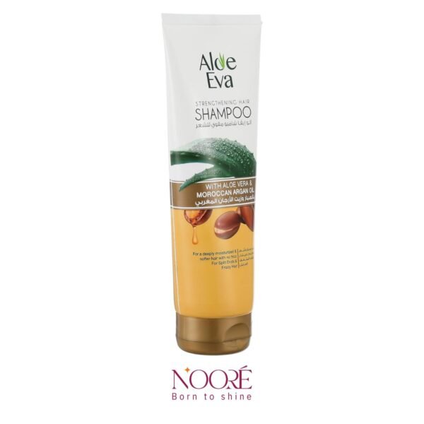 Aloe Eva Hair Strengthening Shampoo With Aloe Vera & Moroccan Argan Oil 230 Ml - Image 2