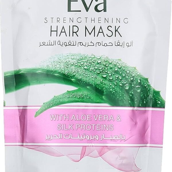 Aloe Eva Strengthening Hair Mask Pouch With Aloe Vera & Silk Proteins 250 Gm - Image 2