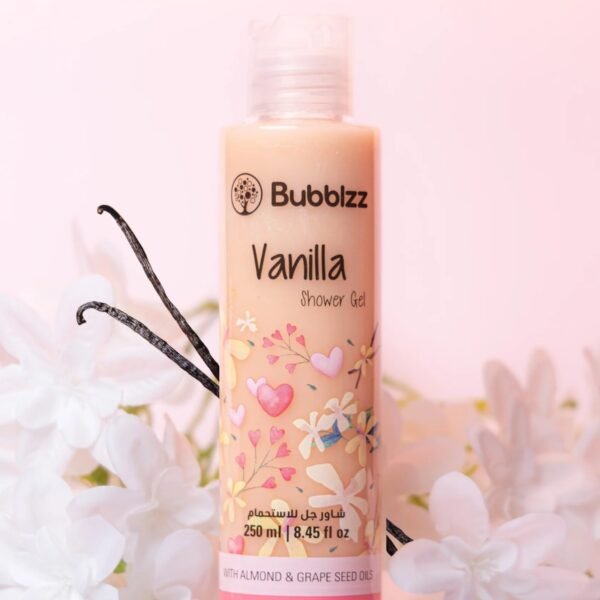 Bubblzz Vanilla Shower Gel 250ml - Image 2
