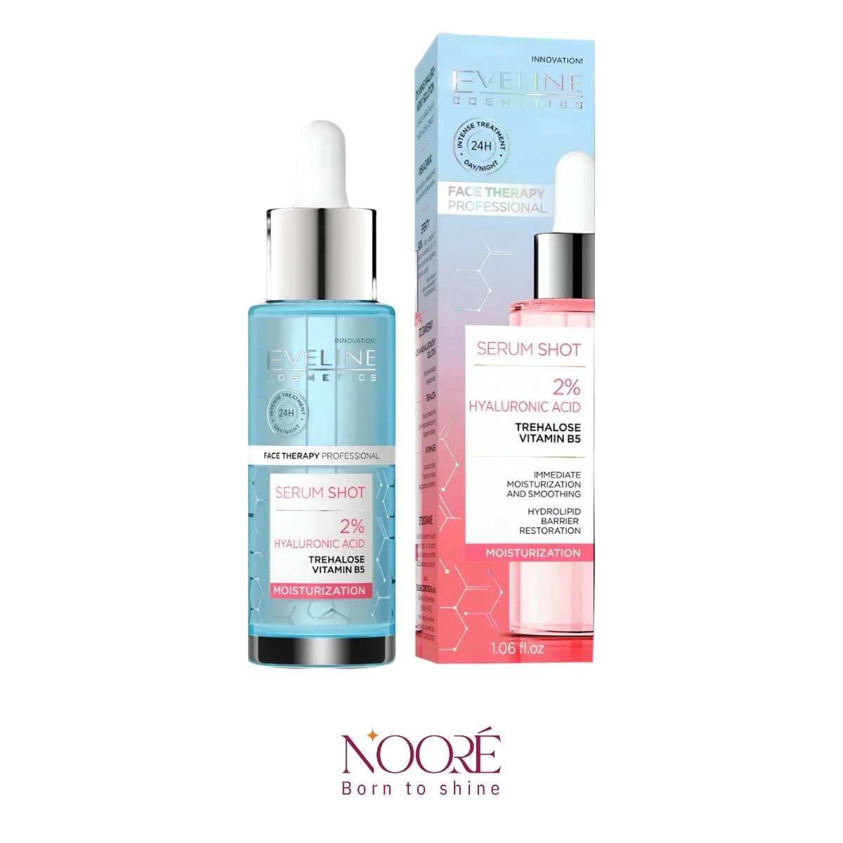 Eveline Serum Shot 2% Hyaluronic Acid Moisturization Eveline Serum Shot 2% Hyaluronic Acid Moisturization - Image 1