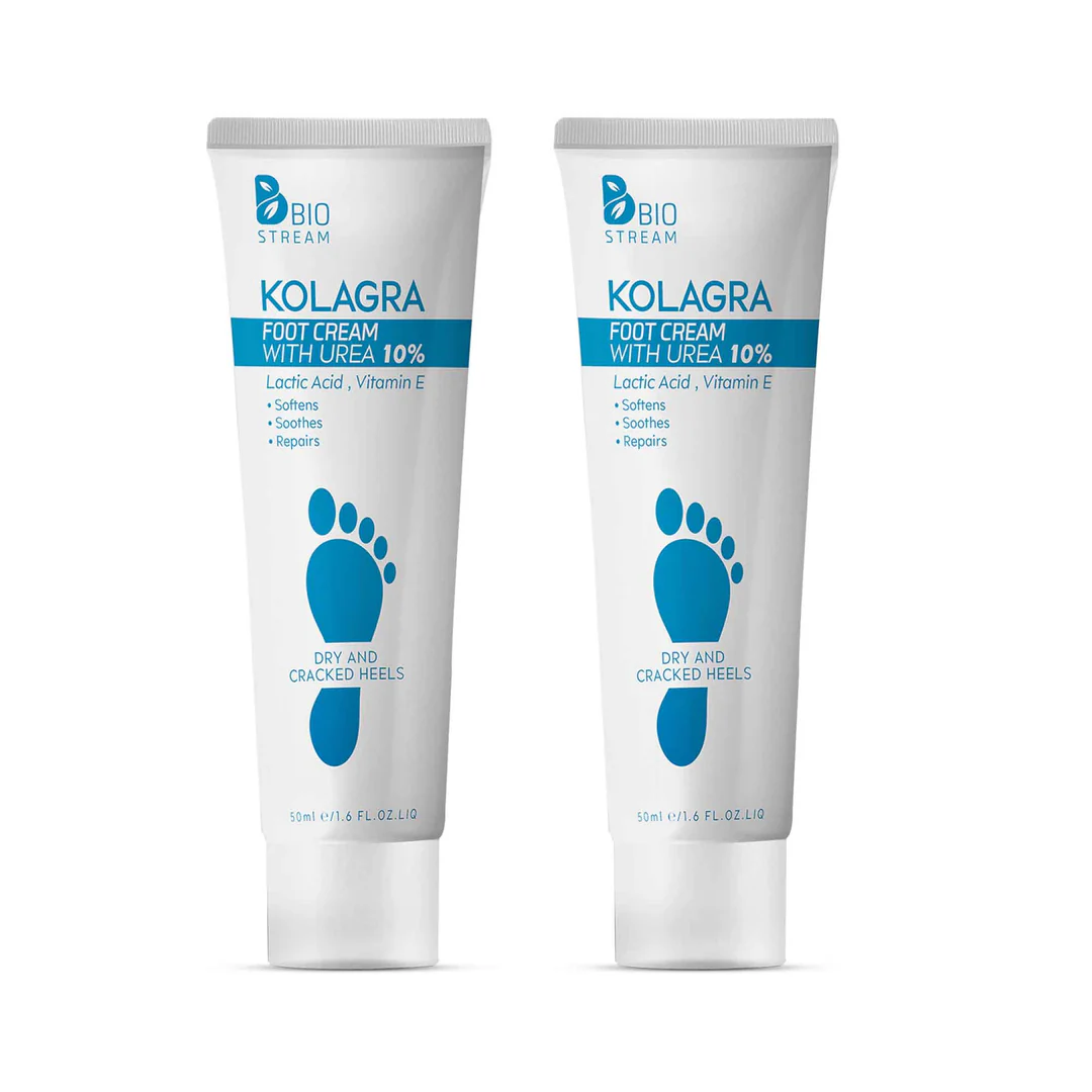 Offer KOLAGRA Foot Cream (1+1) 50ml + 50ml-1 Offer KOLAGRA Foot Cream (1+1) 50ml - Image 1