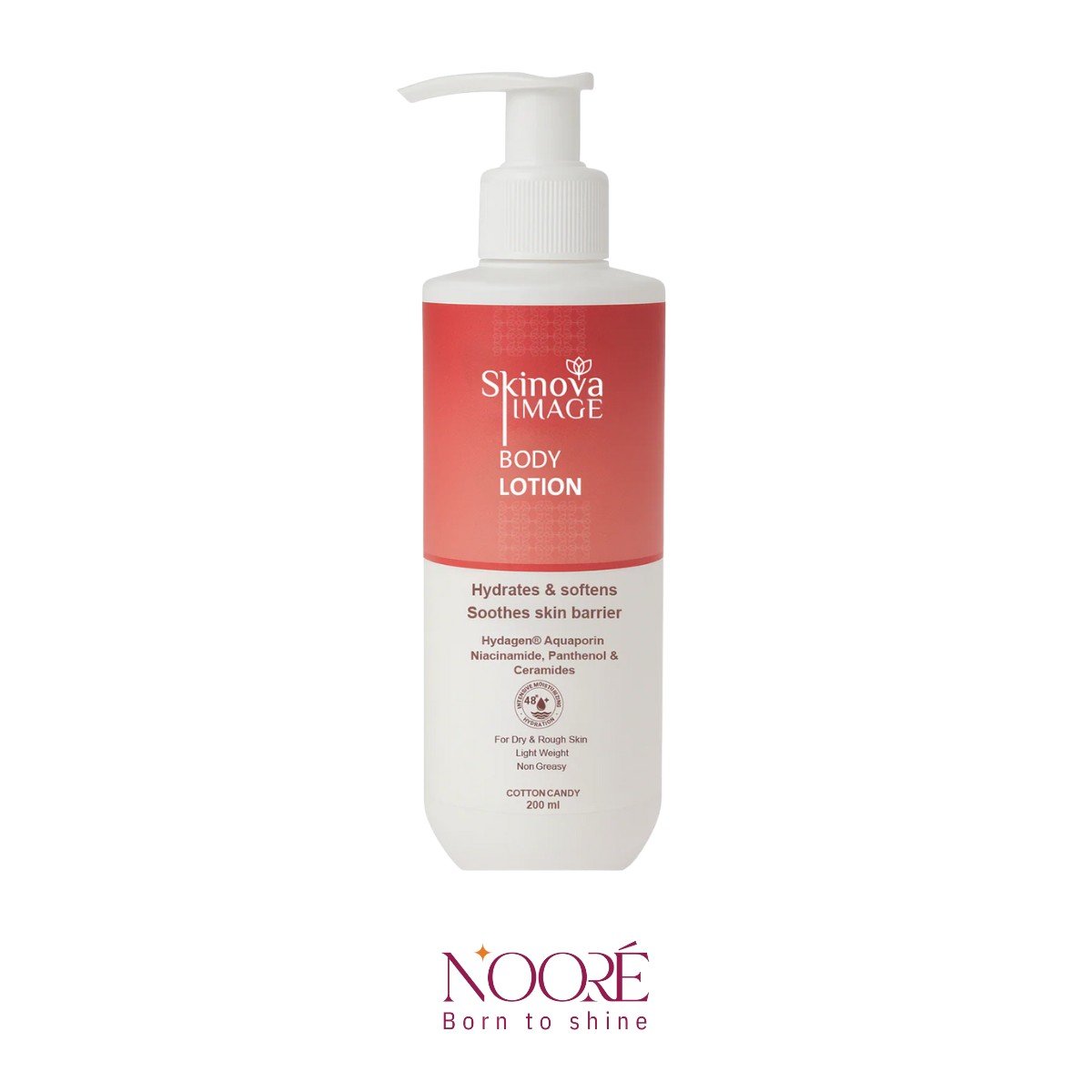 SKINOVA IMAGE BODY LOTION 200ml-1 Skinova image body lotion 200ml - Image 1