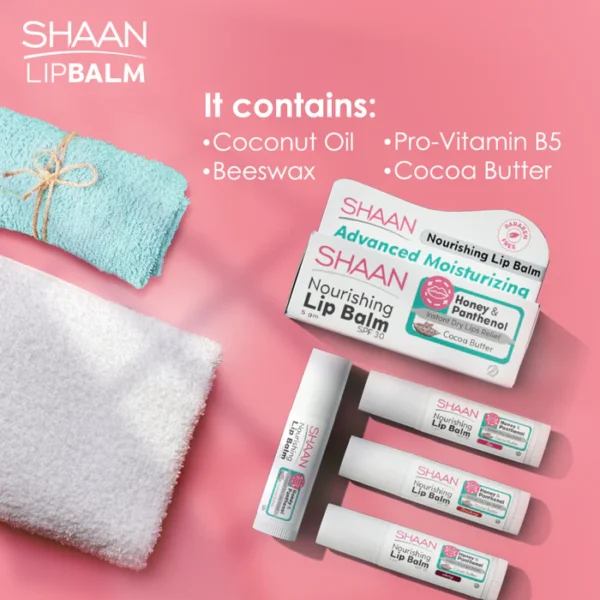 Shaan lip balm cocoa 5 gm - Image 4
