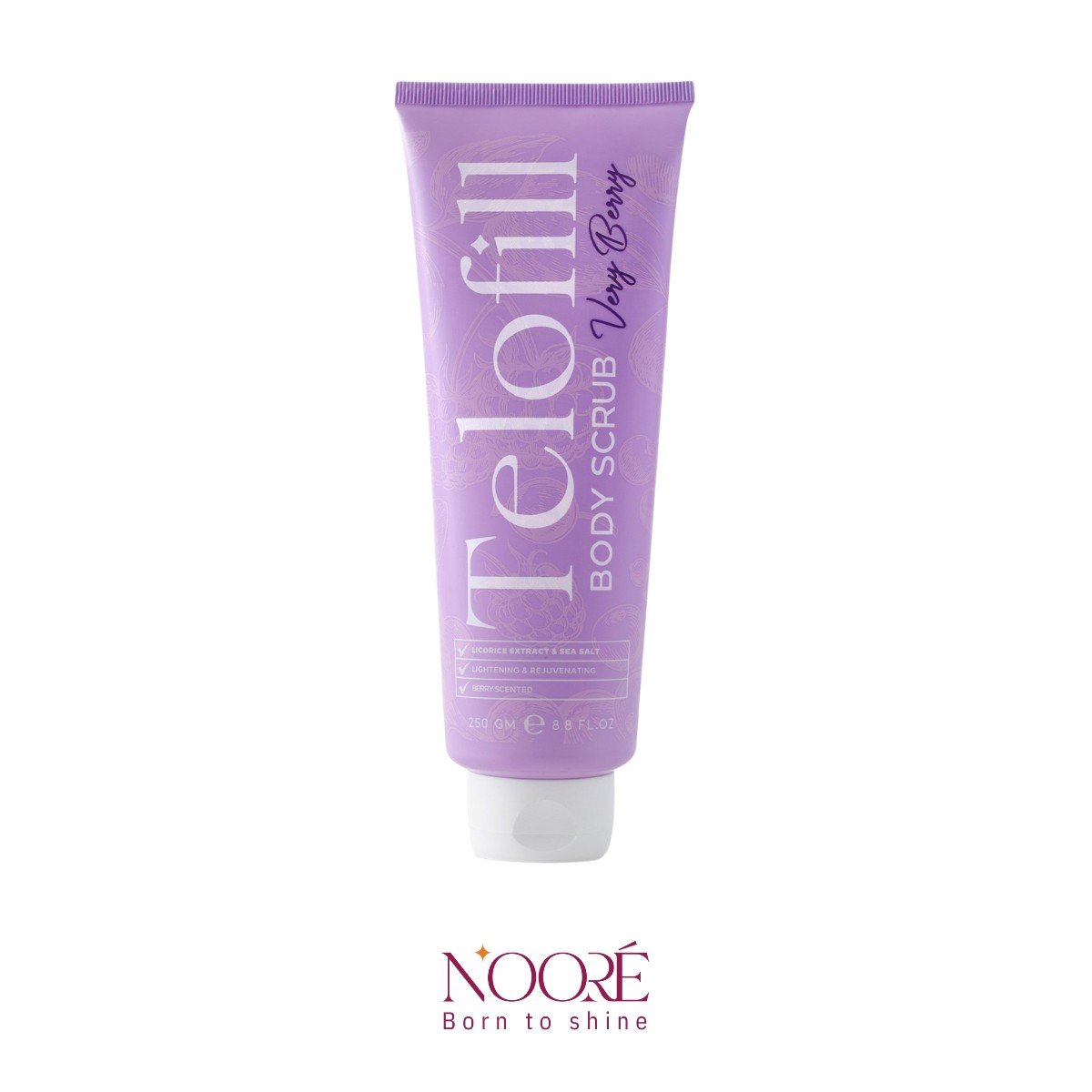 Telofill Very Berry Body Scrub-1 Telofill Very Berry Body Scrub - Image 1