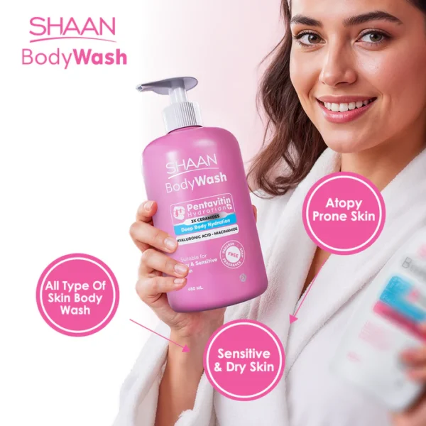 shaan body wash 480 ml - Image 4