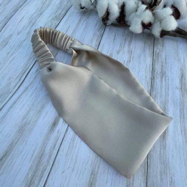Satin Surtit Bandana With Comfy Elastics