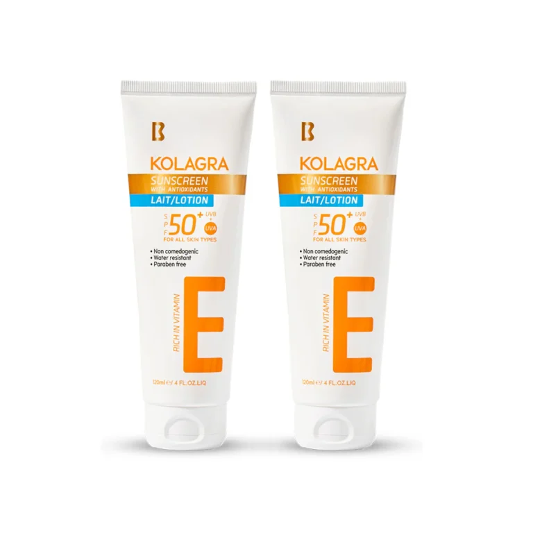 Offer Kolagra Sun Screen Lotion 120ml (1+1)